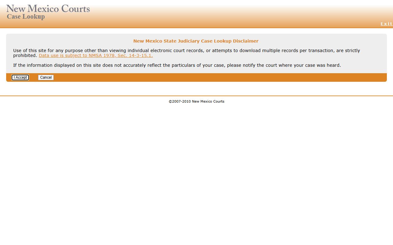 San Juan County court records New Mexico Case Lookup portal